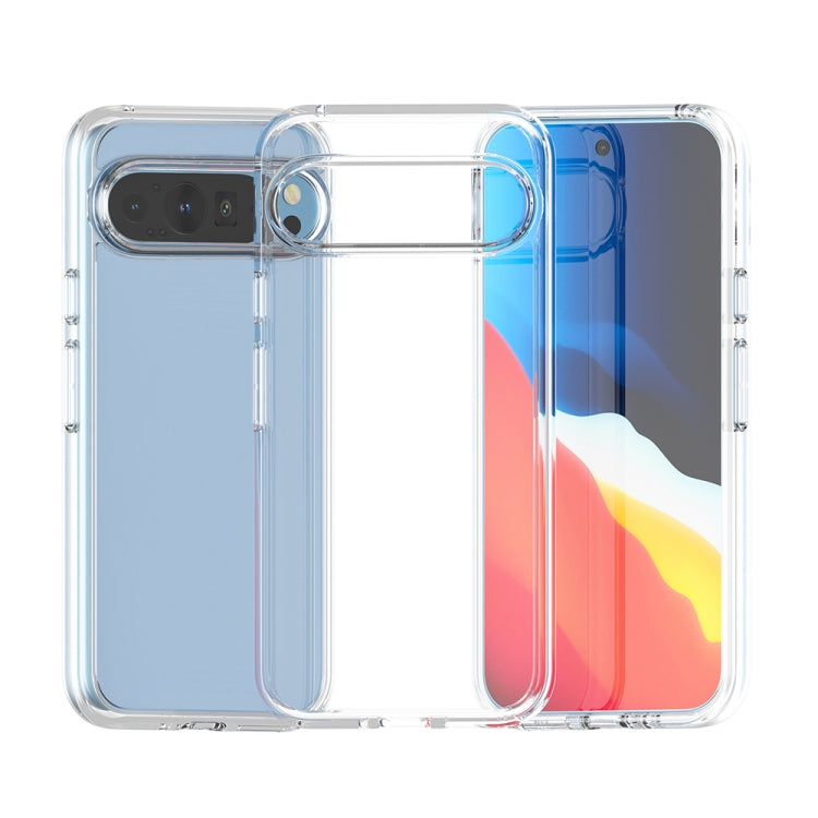 For Google Pixel 9 Terminator Style Shockproof Phone Case(Transparent) - Google Cases by PMC Jewellery | Online Shopping South Africa | PMC Jewellery | Buy Now Pay Later Mobicred