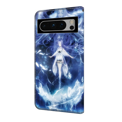 For Google Pixel 9 Crystal Painted Leather Phone case(Magic Fairy) - Google Cases by PMC Jewellery | Online Shopping South Africa | PMC Jewellery | Buy Now Pay Later Mobicred