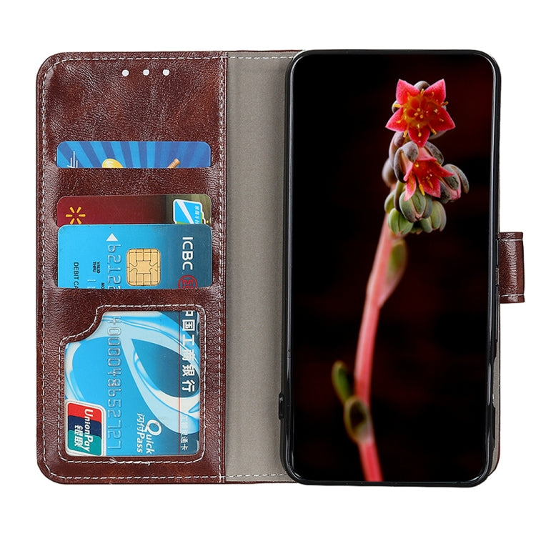 For Google Pixel 9 Retro Crazy Horse Texture Flip Leather Phone Case(Brown) - Google Cases by PMC Jewellery | Online Shopping South Africa | PMC Jewellery | Buy Now Pay Later Mobicred