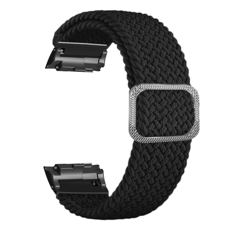 For Huawei Watch D Adjustable Woven Nylon Watch Band(Black) - Watch Bands by PMC Jewellery | Online Shopping South Africa | PMC Jewellery