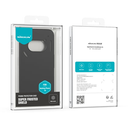 For Nothing Phone 2a NILLKIN Frosted Shield Phone Protective Case(Blue) - More Brand by NILLKIN | Online Shopping South Africa | PMC Jewellery