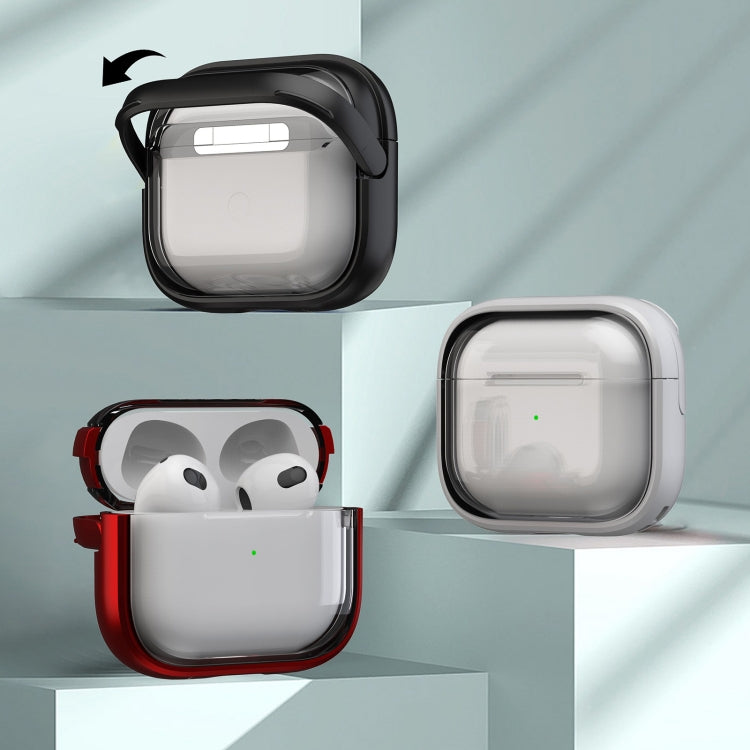 For AirPods Pro 2  TPU Hybrid PC Case with Holder(Army Green) - For AirPods Pro 2 by PMC Jewellery | Online Shopping South Africa | PMC Jewellery | Buy Now Pay Later Mobicred
