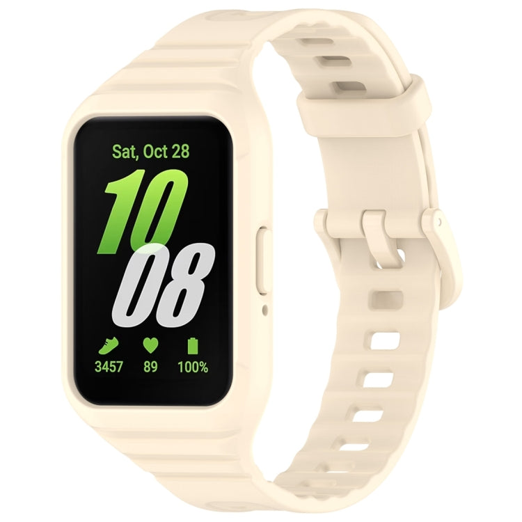For Samsung Galaxy Fit 3 Solid Color Integrated TPU Watch Band(Starlight) - free shipping - PMC TechLife - Order now!