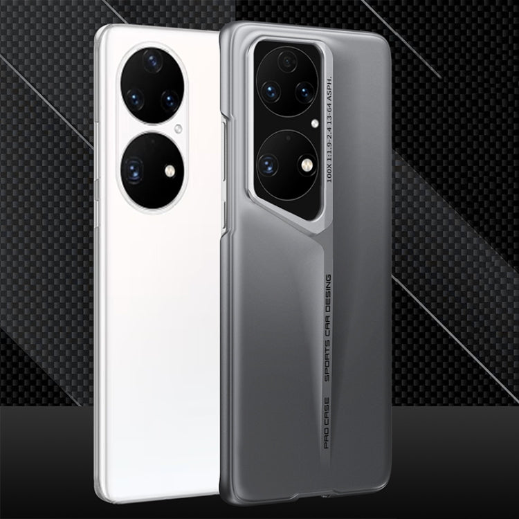 For Huawei P50 Pro GKK Blade Ultra-thin Full Coverage Phone Case(Grey) - Huawei Cases by GKK | Online Shopping South Africa | PMC Jewellery | Buy Now Pay Later Mobicred