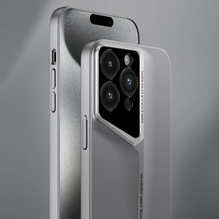 For iPhone 15 Pro Max GKK Blade Ultra-thin Full Coverage Phone Case(Grey) - iPhone 15 Pro Max Cases by GKK | Online Shopping South Africa | PMC Jewellery | Buy Now Pay Later Mobicred