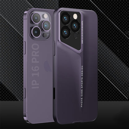 For iPhone 16 Pro GKK Blade Ultra-thin Full Coverage Phone Case(Purple) - iPhone 16 Pro Cases by GKK | Online Shopping South Africa | PMC Jewellery | Buy Now Pay Later Mobicred