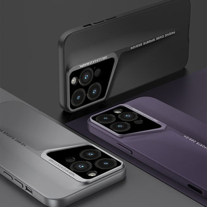 For iPhone 16 Pro GKK Blade Ultra-thin Full Coverage Phone Case(Purple) - iPhone 16 Pro Cases by GKK | Online Shopping South Africa | PMC Jewellery | Buy Now Pay Later Mobicred