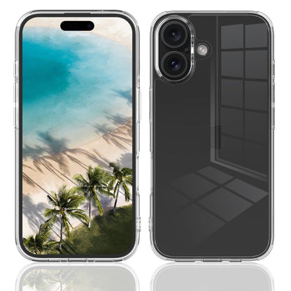 For iPhone 16 Scratchproof Acrylic TPU Phone Case(Transparent) - iPhone 16 Cases by PMC Jewellery | Online Shopping South Africa | PMC Jewellery | Buy Now Pay Later Mobicred