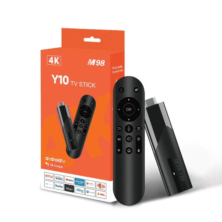 M98-Y10 Allwinner H618 Quad-Core ARM Cortex A53 6K HD Android TV Stick, RAM:2GB+16GB(EU Plug) - Android TV Sticks by PMC Jewellery | Online Shopping South Africa | PMC Jewellery | Buy Now Pay Later Mobicred