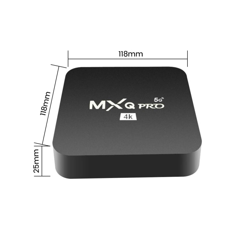 MXQ Pro RK3228A Quad-Core CPU 4K HD Network Set-Top Box, RAM:2GB+16GB(UK Plug) - RK3228A by PMC TechLife | Online Shopping South Africa | PMC TechLife | Buy Now Pay Later Mobicred
