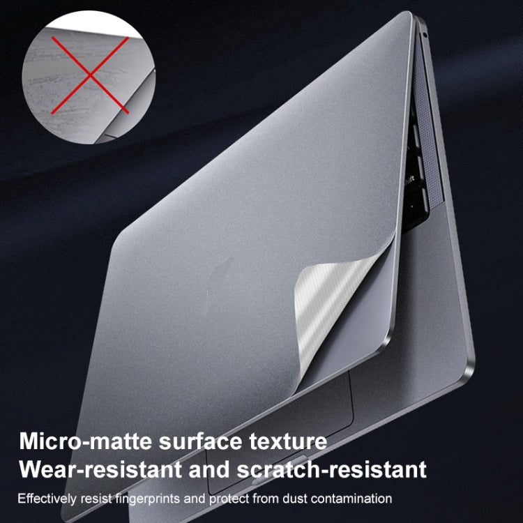 For MacBook Pro 13.3 inch 2020 ZGA 5 in 1 Laptop All-round Protective Film(Silver) - Skin Sticker by ZGA | Online Shopping South Africa | PMC Jewellery | Buy Now Pay Later Mobicred