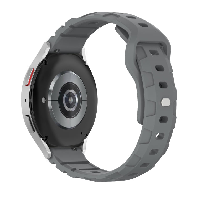 18mm Armor Silicone Watch Band(Space Grey) - 18mm Bands by PMC TechLife | Online Shopping South Africa | PMC TechLife | Buy Now Pay Later Mobicred