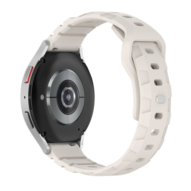 20mm Armor Silicone Watch Band(Starlight) - 20mm Bands by PMC TechLife | Online Shopping South Africa | PMC TechLife