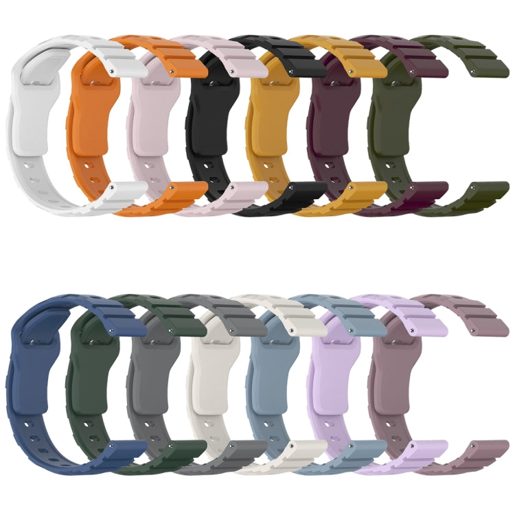 20mm Armor Silicone Watch Band(Wine Red) - 20mm Bands by PMC TechLife | Online Shopping South Africa | PMC TechLife