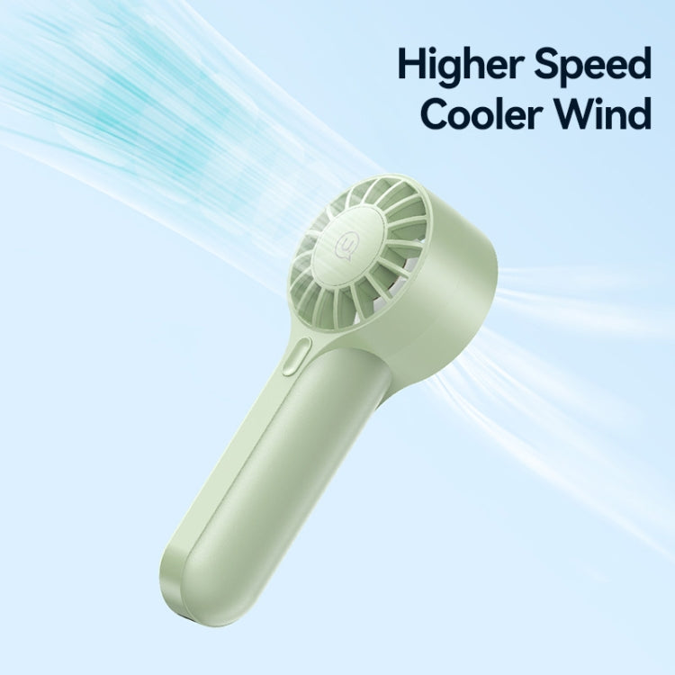USAMS ZB288 Portable Type-C Rechargeable High Speed Handheld Mini Fan(Black) - Electric Fans by USAMS | Online Shopping South Africa | PMC TechLife | Buy Now Pay Later Mobicred