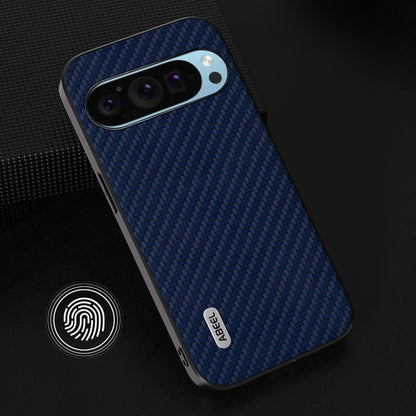 For Google Pixel 9 ABEEL Carbon Fiber Texture Protective Phone Case(Dark Blue) - Google Cases by PMC Jewellery | Online Shopping South Africa | PMC Jewellery | Buy Now Pay Later Mobicred