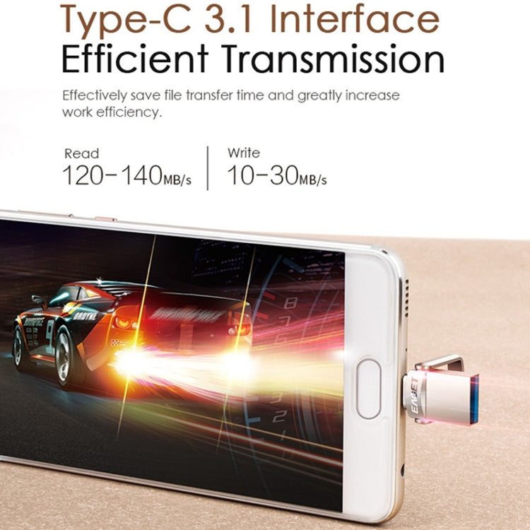 EAGET 64G USB 3.1 + USB-C Interface Metal Twister Flash U Disk, with Micro USB Adapter & Lanyard - free shipping - PMC Jewellery - Order now!