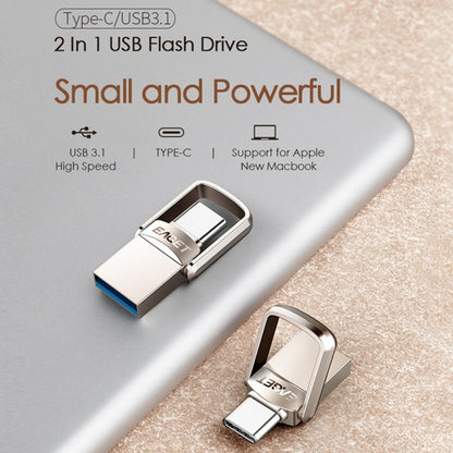 EAGET 32G USB 3.1 + USB-C Interface Metal Twister Flash U Disk, with Micro USB Adapter & Lanyard - USB Flash Drives by EAGET | Online Shopping South Africa | PMC Jewellery | Buy Now Pay Later Mobicred