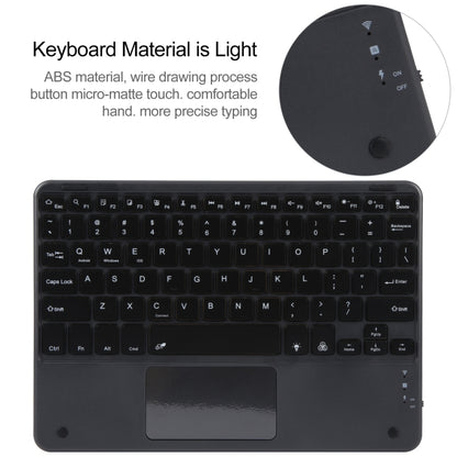 For Huawei MatePad Pro 11 2024 / 2022 Square Button Bluetooth Keyboard Rotatable Holder Leather Case with Touchpad(Black) - Huawei Keyboard by PMC Jewellery | Online Shopping South Africa | PMC Jewellery