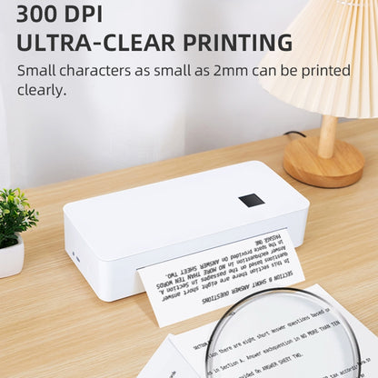 A4 mini Portable Bluetooth HD Thermal Printer for Home Office Study(AU Plug) - Printer by PMC Jewellery | Online Shopping South Africa | PMC Jewellery | Buy Now Pay Later Mobicred