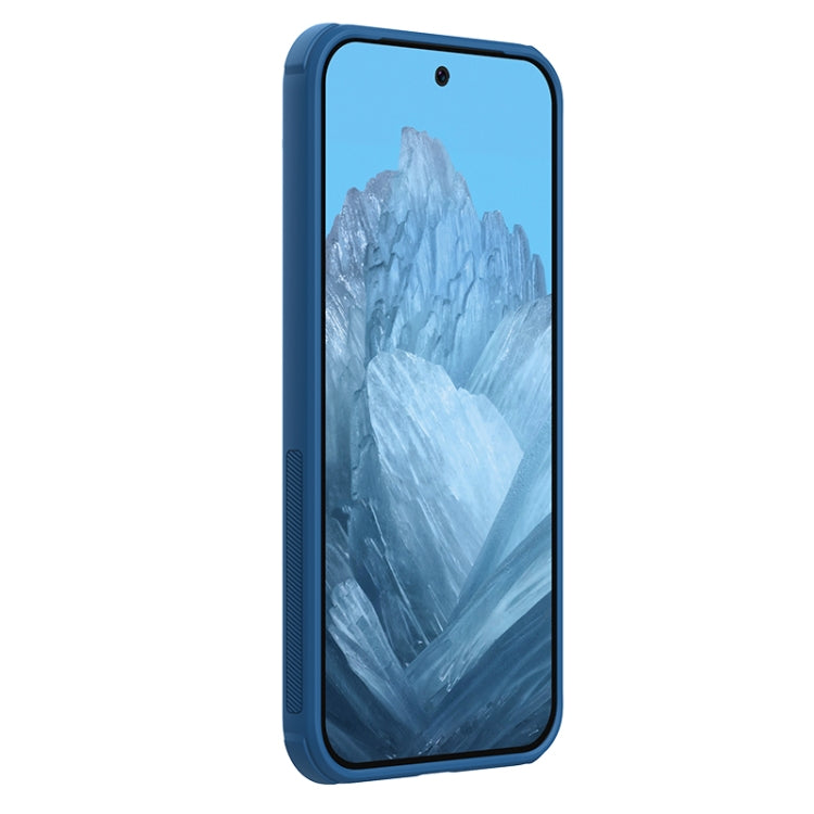 For Google Pixel 9 Pro NILLKIN Frosted Shield Pro PC + TPU Phone Case(Blue) - Google Cases by NILLKIN | Online Shopping South Africa | PMC Jewellery