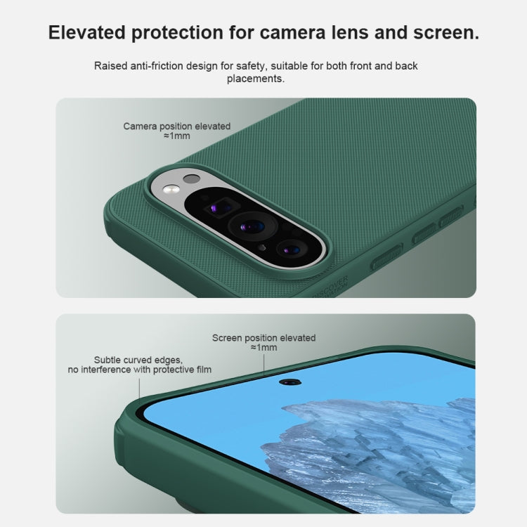 For Google Pixel 9 NILLKIN Frosted Shield Pro PC + TPU Phone Case(Black) - free shipping - PMC TechLife - Order now!