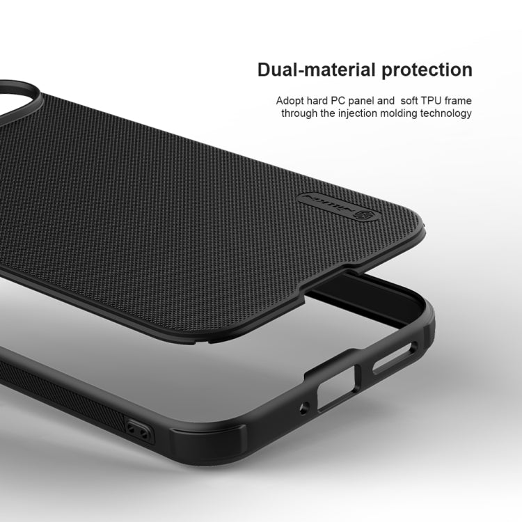 For Google Pixel 9 Pro NILLKIN Frosted Shield Pro Magnetic Phone Case(Black) - Google Cases by NILLKIN | Online Shopping South Africa | PMC TechLife | Buy Now Pay Later Mobicred