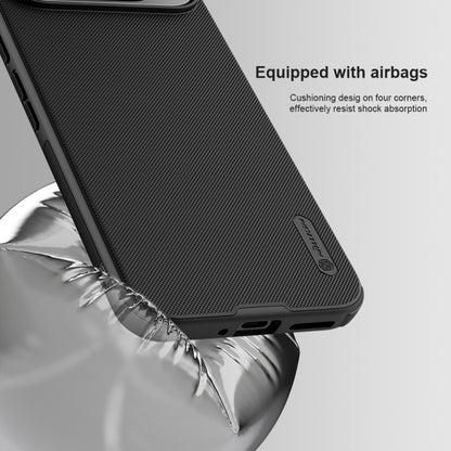 For Google Pixel 9 NILLKIN Frosted Shield Pro Magnetic Phone Case(Black) - Google Cases by NILLKIN | Online Shopping South Africa | PMC Jewellery | Buy Now Pay Later Mobicred