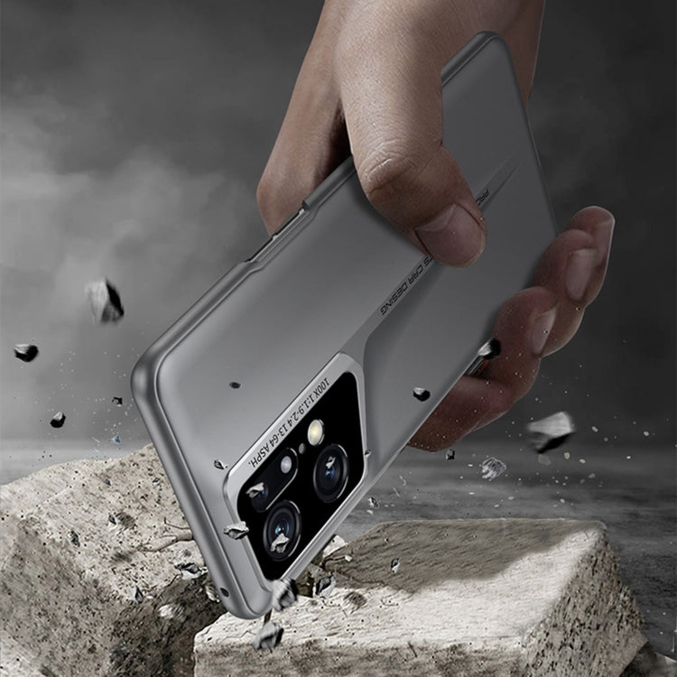 For OPPO Find X5 GKK Blade Ultra-thin Full Coverage Phone Case(Grey) - free shipping - PMC Jewellery - Order now!