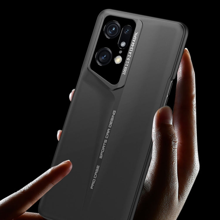 For OPPO Find X5 Pro GKK Blade Ultra-thin Full Coverage Phone Case(Grey) - free shipping - PMC Jewellery - Order now!