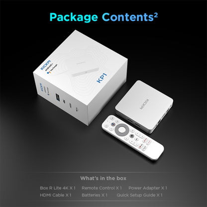 Kickpi KP1 Dual Band WiFi 4K HD Android TV Box, RAM:2GB+32GB(UK Plug) - Amlogic S905 by PMC Jewellery | Online Shopping South Africa | PMC Jewellery | Buy Now Pay Later Mobicred