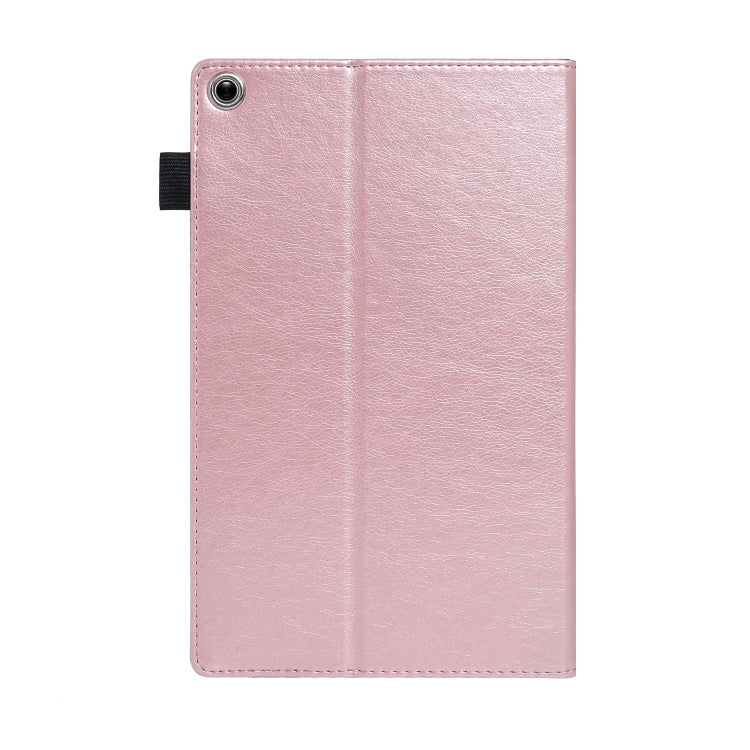 For Amazon Kindle Fire HD10 2017/2019 Extraordinary Series Smart Leather Tablet Case(Rose Gold) - Amazon by PMC TechLife | Online Shopping South Africa | PMC TechLife | Buy Now Pay Later Mobicred