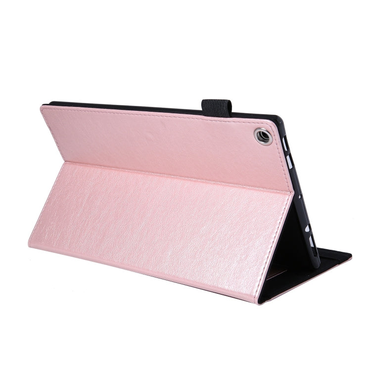 For Amazon Kindle Fire HD10 2017/2019 Extraordinary Series Smart Leather Tablet Case(Rose Gold) - Amazon by PMC TechLife | Online Shopping South Africa | PMC TechLife | Buy Now Pay Later Mobicred