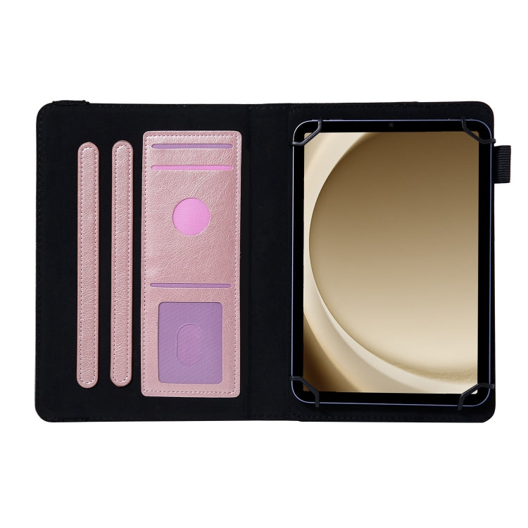 7 inch Extraordinary Series Leather Tablet Case(Rose Gold) - 7 inch by PMC TechLife | Online Shopping South Africa | PMC TechLife | Buy Now Pay Later Mobicred