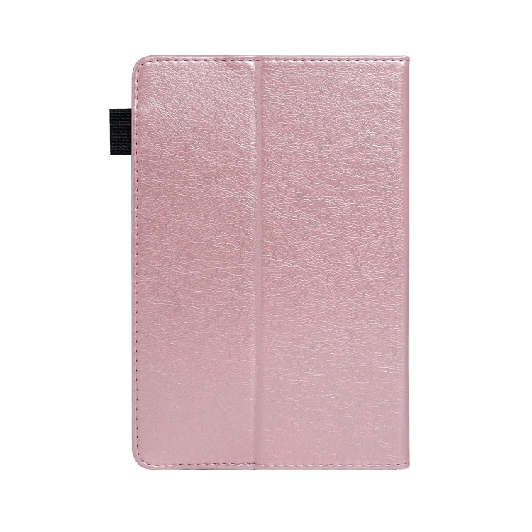 10 inch Extraordinary Series Leather Tablet Case(Rose Gold) - 10 - 11 inch by PMC TechLife | Online Shopping South Africa | PMC TechLife | Buy Now Pay Later Mobicred