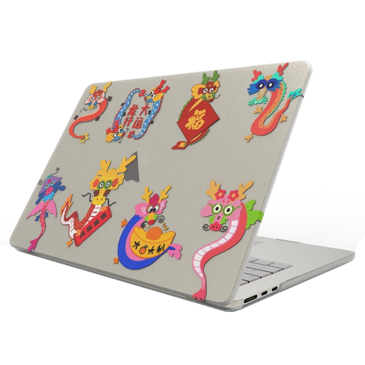 For MacBook Pro 14.2 A2992/A2918/A2779/A2442 UV Printed Pattern Laptop Frosted Protective Case(DDC-1677) - MacBook Pro Cases by PMC Jewellery | Online Shopping South Africa | PMC Jewellery | Buy Now Pay Later Mobicred