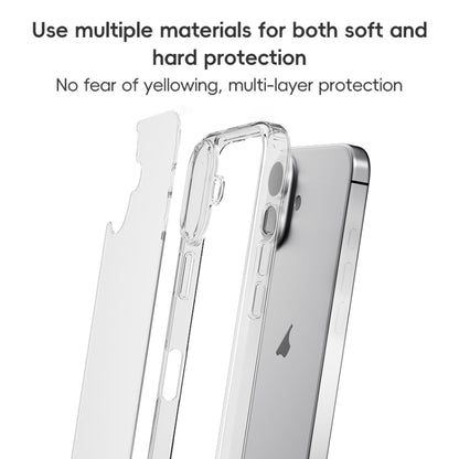 For iPhone 16 Plus ZGA Magsafe Clear PC Hybrid TPU Phone Case(Transparent) - iPhone 16 Plus Cases by ZGA | Online Shopping South Africa | PMC Jewellery | Buy Now Pay Later Mobicred