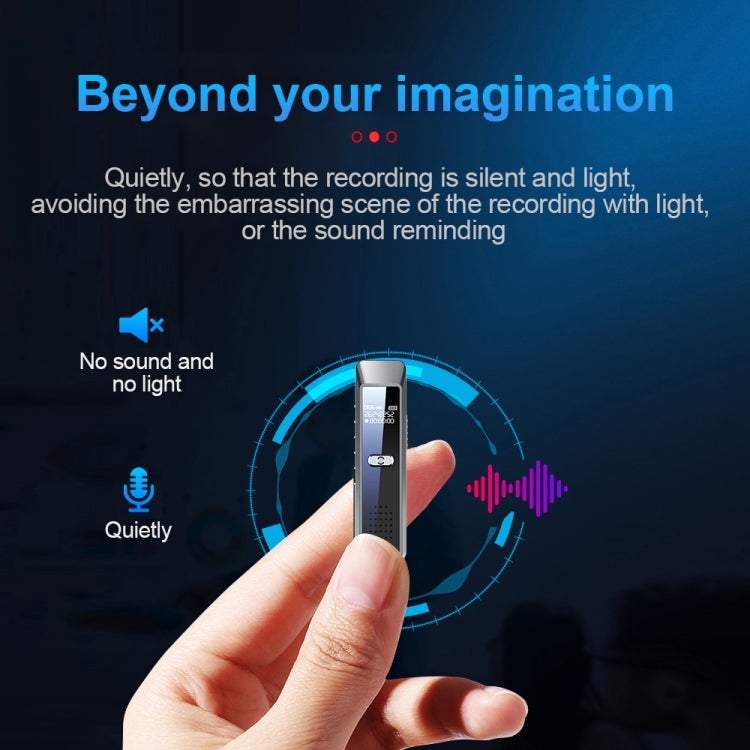 JNN Q7 Mini Portable Voice Recorder with OLED Screen, Memory:16GB(Metal Gray) - Recording Pen by JNN | Online Shopping South Africa | PMC Jewellery | Buy Now Pay Later Mobicred