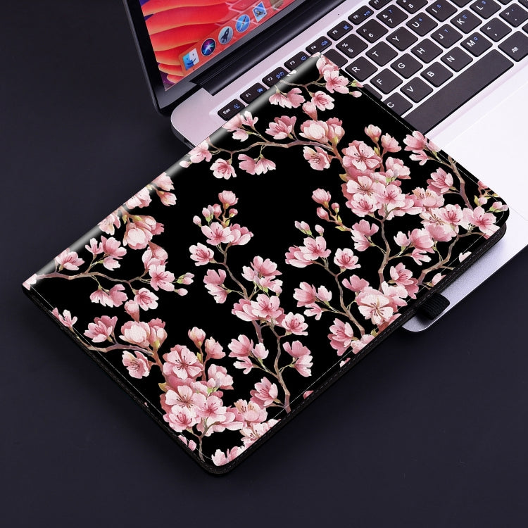 For Honor Pad 9 12.1 Crystal Texture Painted Leather Tablet Case(Plum Bossom) - free shipping - PMC TechLife - Order now!