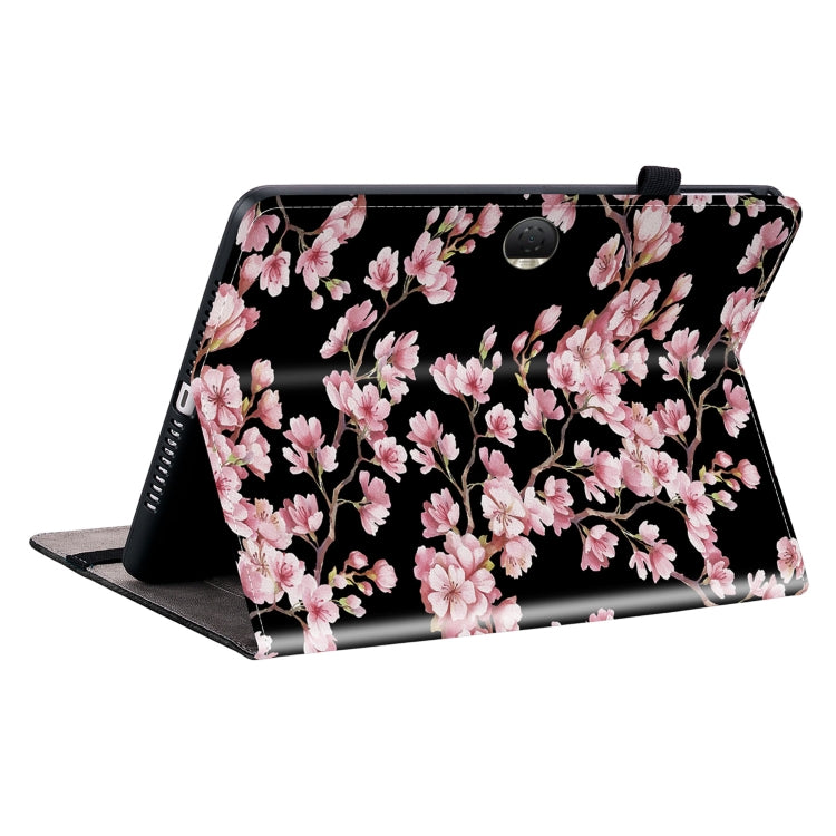 For Honor Pad 9 12.1 Crystal Texture Painted Leather Tablet Case(Plum Bossom) - free shipping - PMC TechLife - Order now!