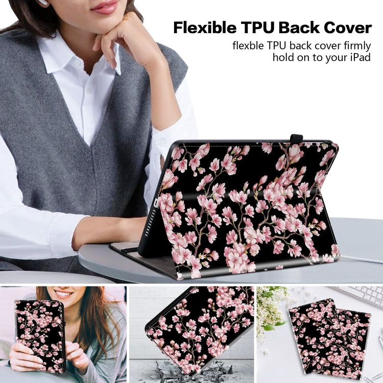 For Honor Pad 9 12.1 Crystal Texture Painted Leather Tablet Case(Plum Bossom) - free shipping - PMC TechLife - Order now!