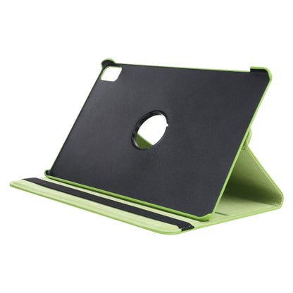 For iPad Pro 13 2024 360 Degree Rotation Litchi Texture Leather Tablet Case with Holder(Green) - iPad Pro 13 2024 Cases by PMC Jewellery | Online Shopping South Africa | PMC Jewellery | Buy Now Pay Later Mobicred