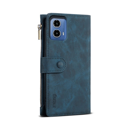 For Motorola Moto G34 5G / G45 5G ESEBLE Retro Frosted RFID Leather Phone Case(Dark Green) - Motorola Cases by ESEBLE | Online Shopping South Africa | PMC Jewellery | Buy Now Pay Later Mobicred