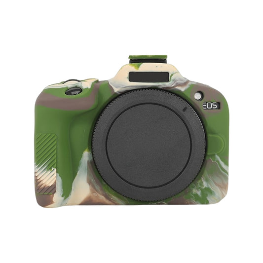 For Canon EOS R100 Glossy Soft Silicone Protective Case(Camouflage) - Protective Case by PMC Jewellery | Online Shopping South Africa | PMC Jewellery | Buy Now Pay Later Mobicred