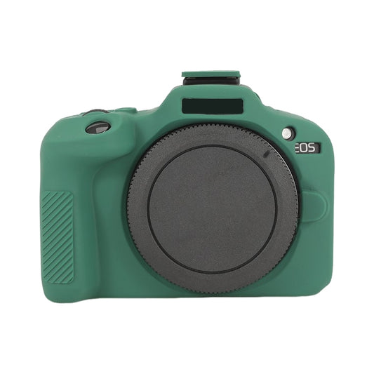 For Canon EOS R100 Glossy Soft Silicone Protective Case(Green) - Protective Case by PMC Jewellery | Online Shopping South Africa | PMC Jewellery | Buy Now Pay Later Mobicred