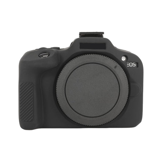 For Canon EOS R100 Glossy Soft Silicone Protective Case(Black) - Protective Case by PMC Jewellery | Online Shopping South Africa | PMC Jewellery | Buy Now Pay Later Mobicred