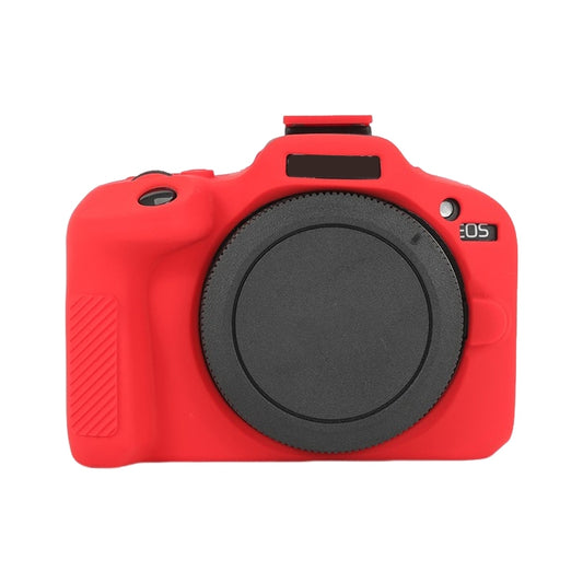 For Canon EOS R100 Glossy Soft Silicone Protective Case(Red) - Protective Case by PMC Jewellery | Online Shopping South Africa | PMC Jewellery | Buy Now Pay Later Mobicred