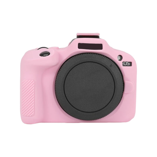 For Canon EOS R100 Glossy Soft Silicone Protective Case(Pink) - Protective Case by PMC Jewellery | Online Shopping South Africa | PMC Jewellery | Buy Now Pay Later Mobicred