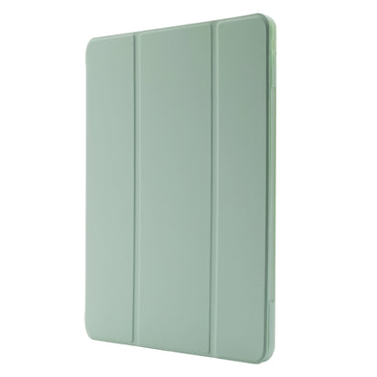 For iPad Air 11 2024 Skin Feel Tri-fold Leather Tablet Case with Pen Slot(Matcha Green) - iPad Air 11 2024 Cases by PMC Jewellery | Online Shopping South Africa | PMC Jewellery | Buy Now Pay Later Mobicred