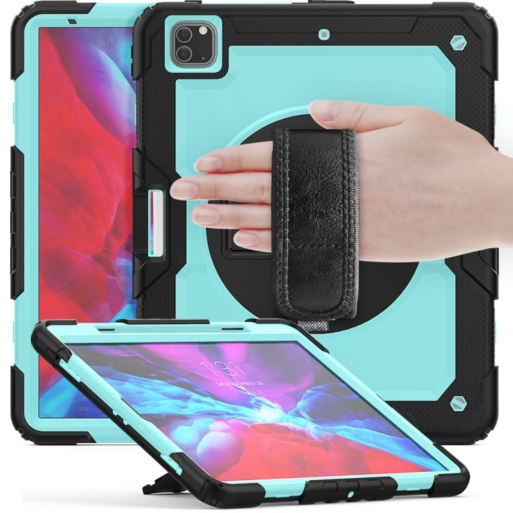 For iPad Pro 13 2024 Silicone Hybrid PC Tablet Protective Case(Light Blue+Black) - free shipping - PMC TechLife - Order now!